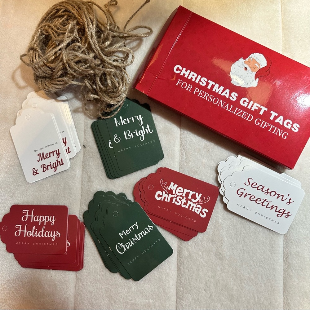 🦊3/$10🦊Gift tags with twine